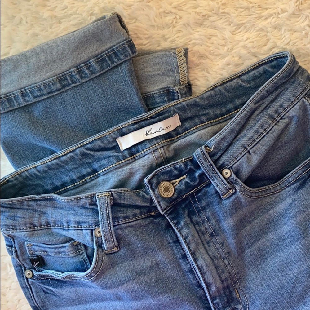 KanCan straight leg jeans.